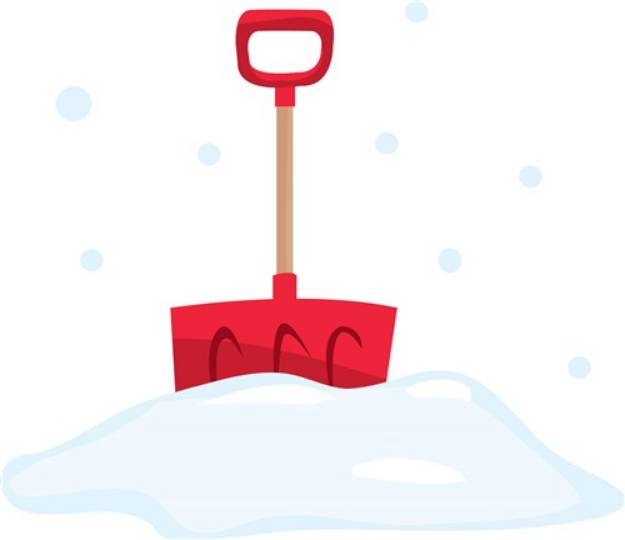Picture of Snow Shovel SVG File