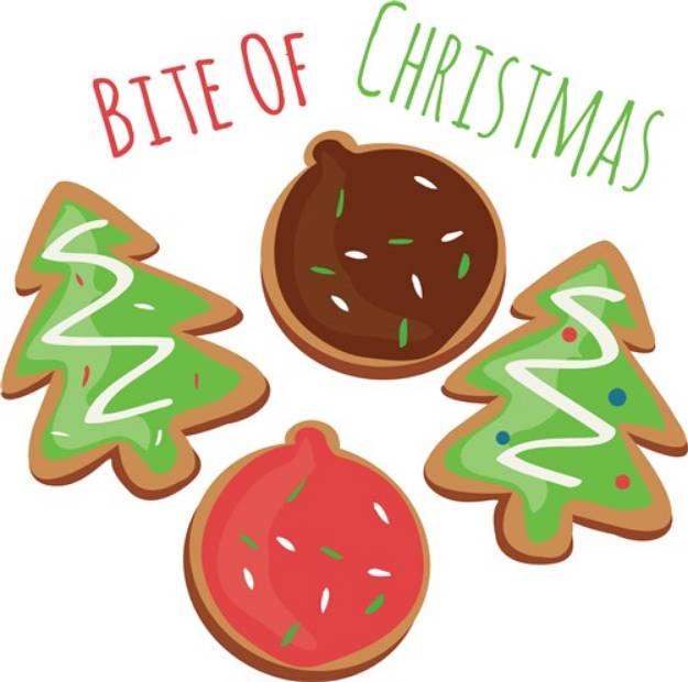 Picture of Bite Of Christmas SVG File