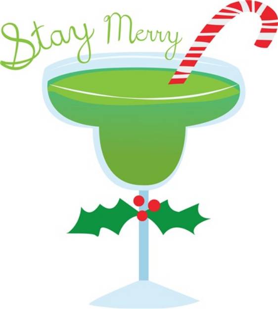 Picture of Stay Merry SVG File