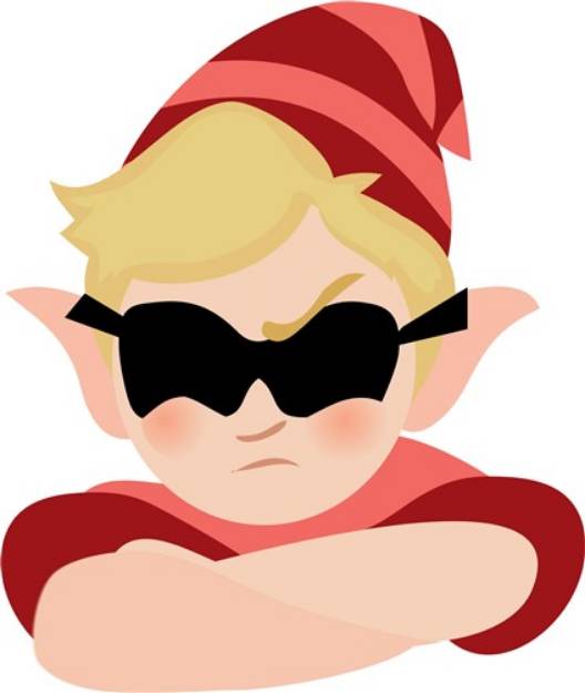 Picture of Cute Elf SVG File