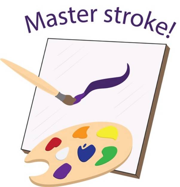 Picture of Master Stroke SVG File