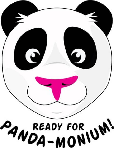 Picture of Panda-Monium SVG File