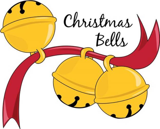 Picture of Christmas Bells SVG File
