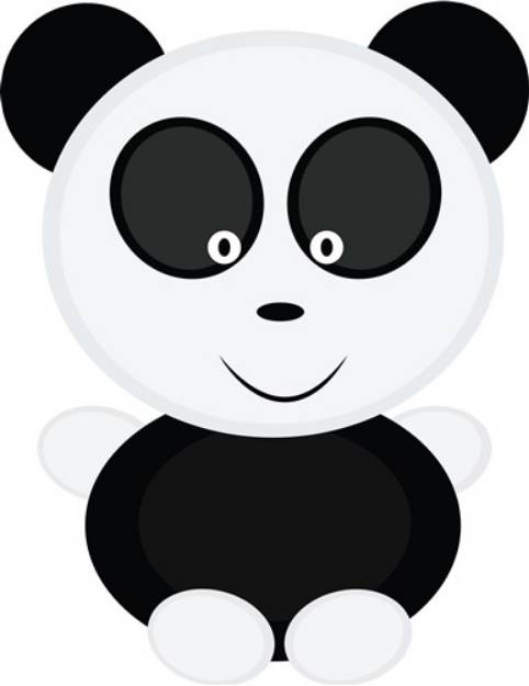 Picture of Panda Bear SVG File