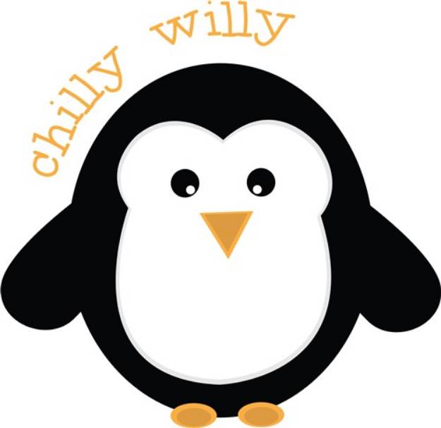 Picture of Chilly Willy SVG File