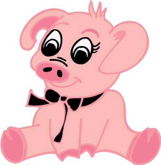 Picture of Little Pig SVG File