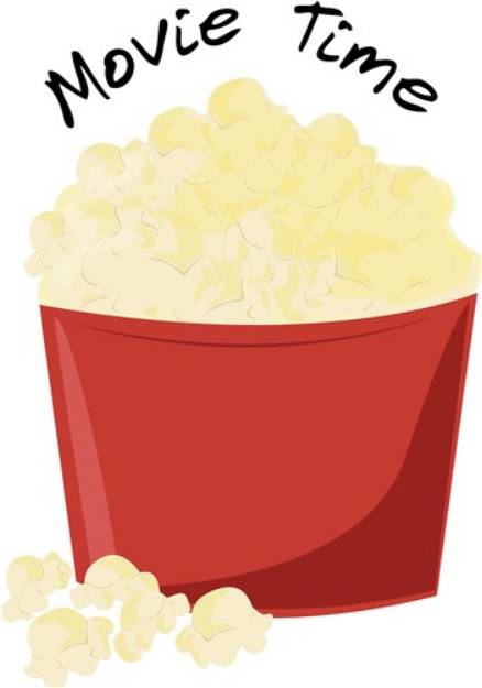 Picture of Movie Time SVG File