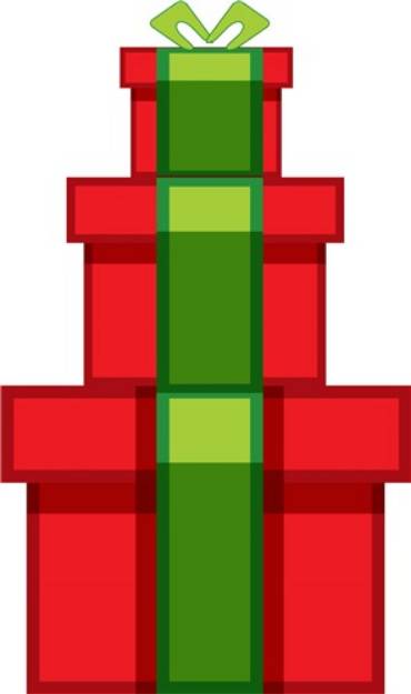Picture of Xmas Gifts SVG File