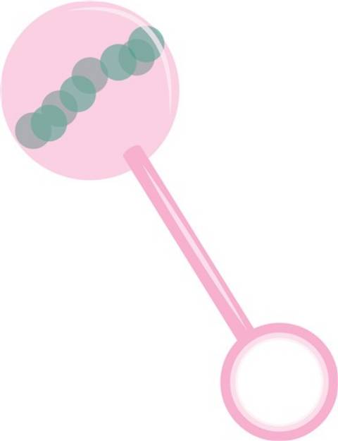 Picture of Baby Rattle SVG File