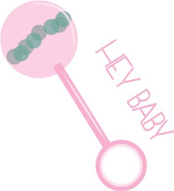 Picture of Hey Baby SVG File