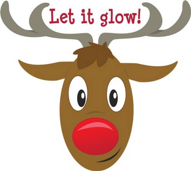 Picture of Let It Glow! SVG File