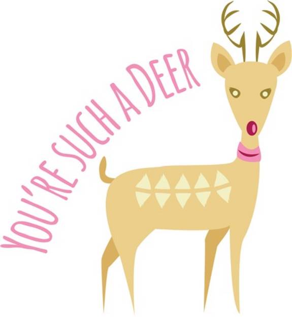 Picture of Such A Deer SVG File