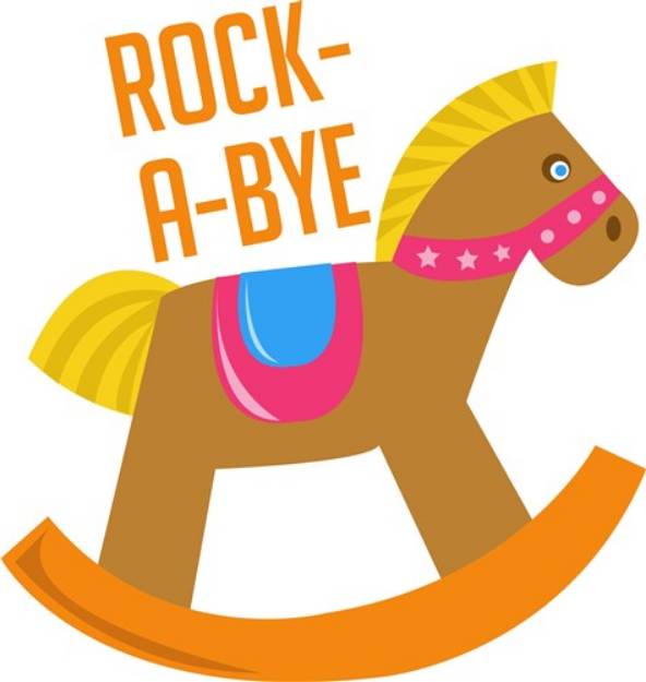 Picture of Rock A Bye SVG File