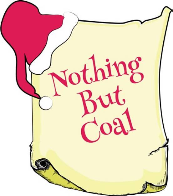 Picture of Nothing But Coal SVG File