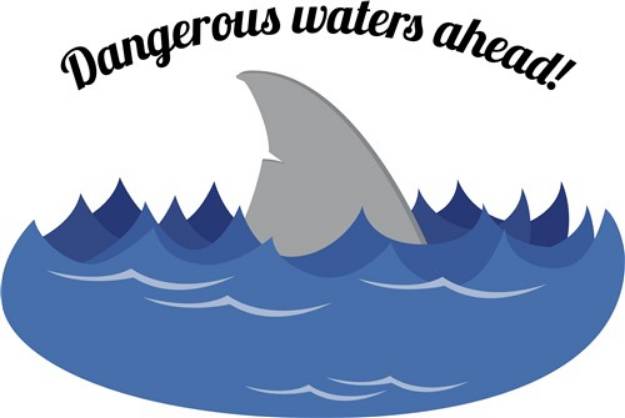 Picture of Dangerous Waters SVG File