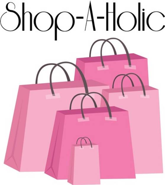 Picture of Shop A Holic SVG File