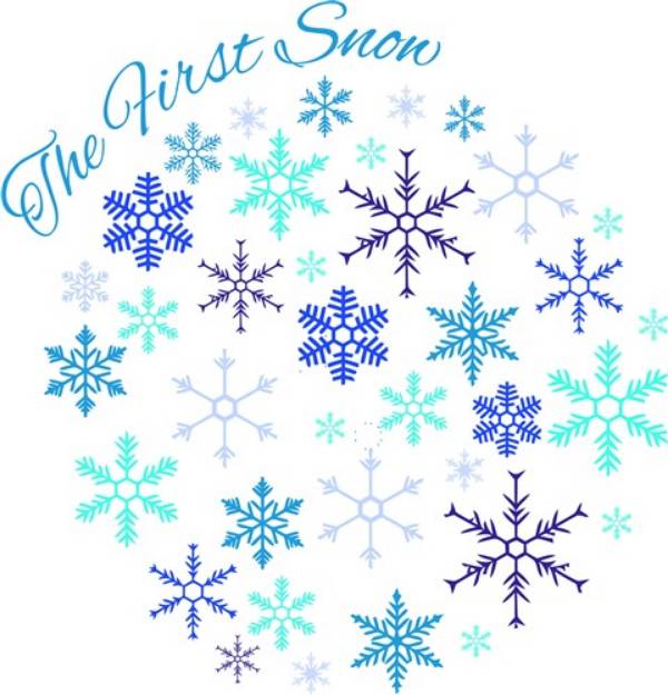 Picture of First Snow SVG File
