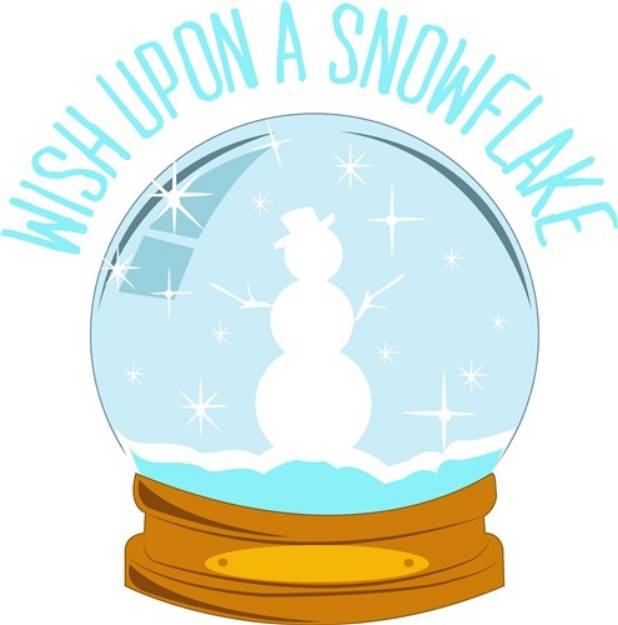 Picture of A Snowflake SVG File