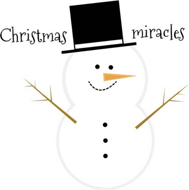Picture of Christmas Miracles SVG File