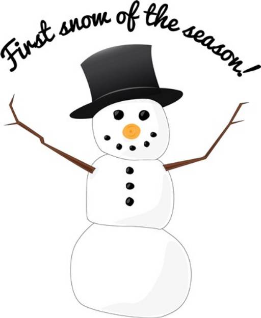 Picture of First Snow SVG File