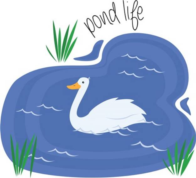 Picture of Pond Life SVG File