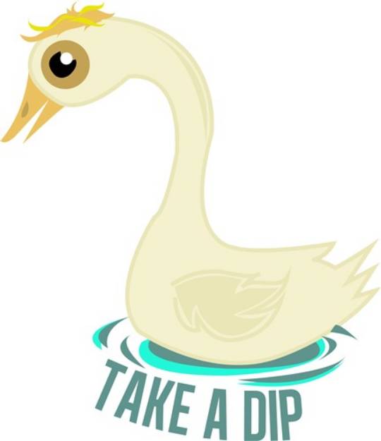 Picture of Take A Dip SVG File