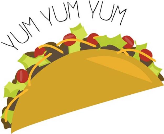 Picture of Yum Yum SVG File