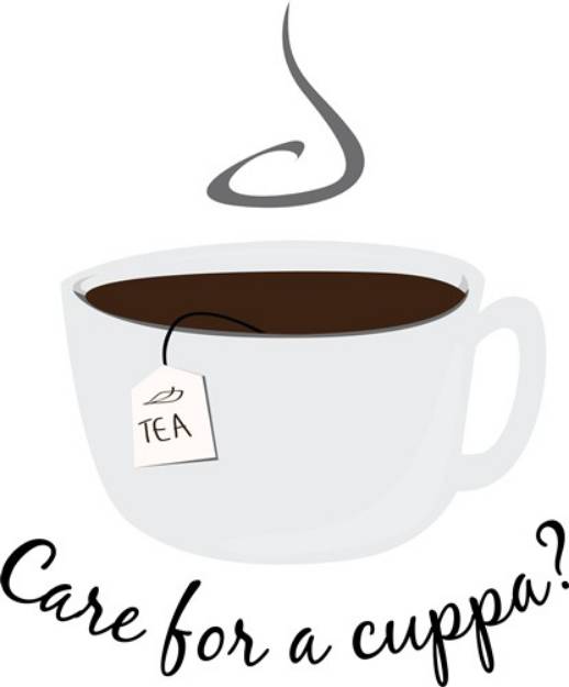 Picture of A Cuppa SVG File