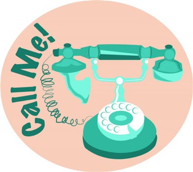 Picture of Call Me SVG File