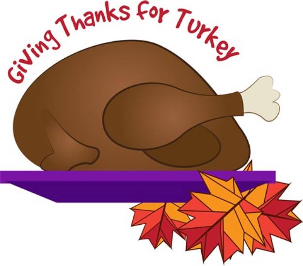 Picture of Thanks For Turkey SVG File