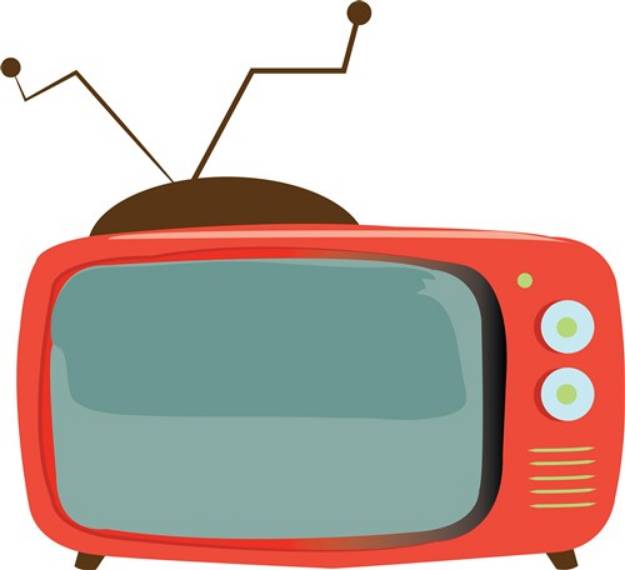 Picture of Television SVG File