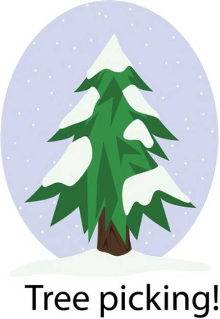 Picture of Tree Picking SVG File