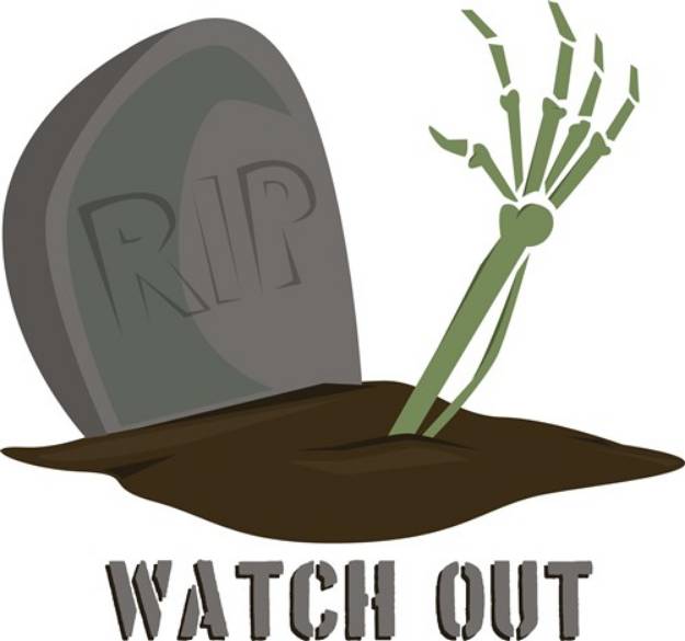 Picture of Watch Out SVG File