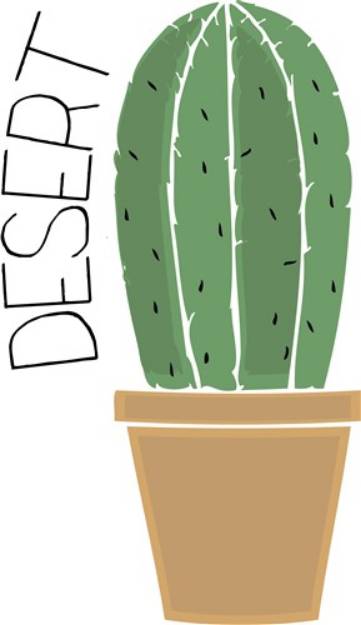 Picture of Desert Cactus SVG File