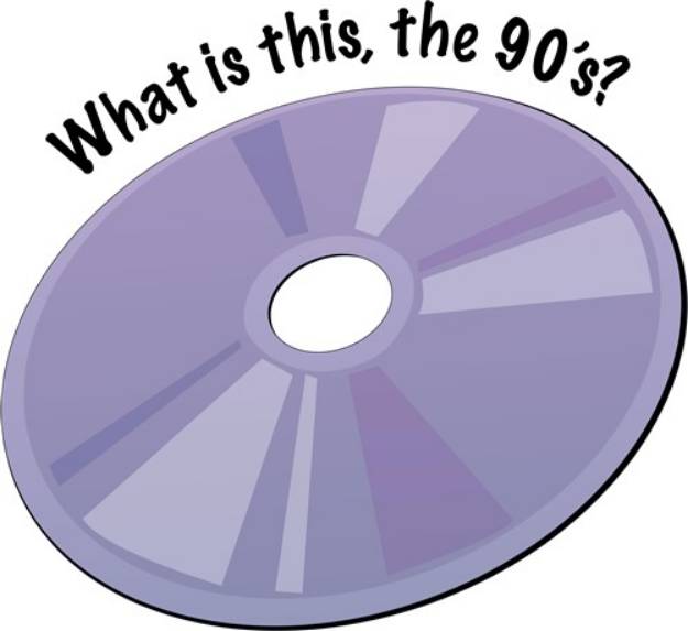 Picture of 90s Music SVG File