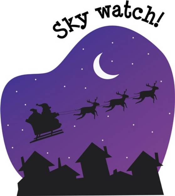 Picture of Sky Watch SVG File