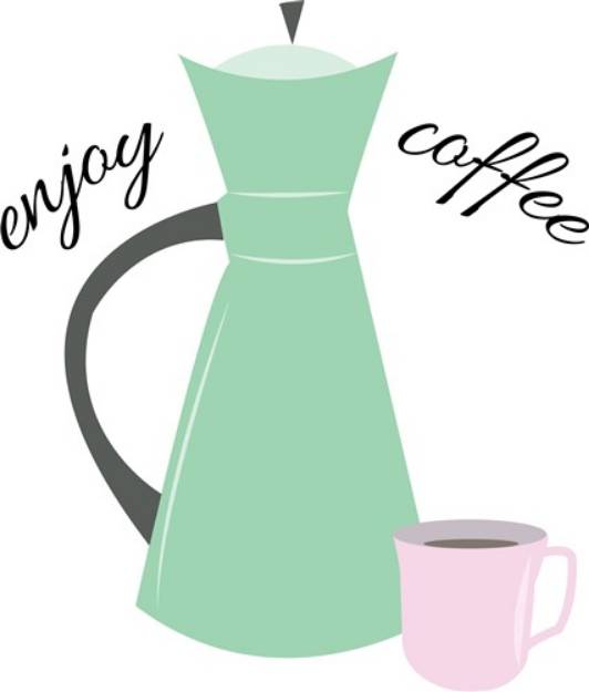 Picture of Enjoy Coffee SVG File