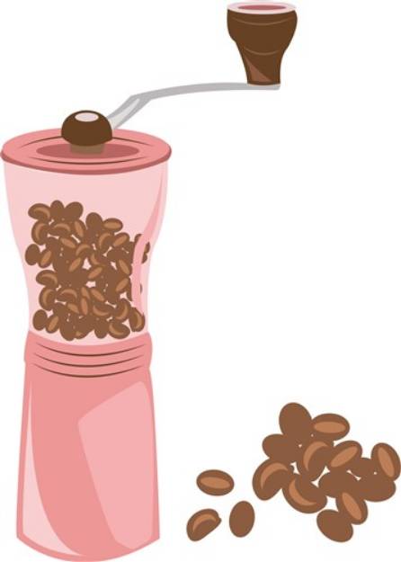 Picture of Coffee Grinder SVG File