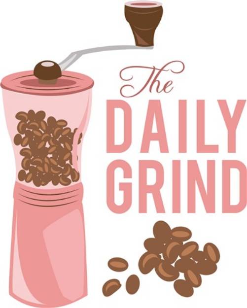 Picture of Daily Grind SVG File