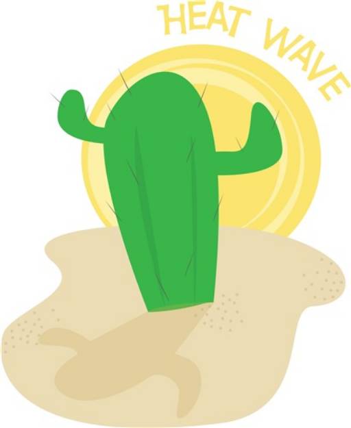 Picture of Heat Wave SVG File