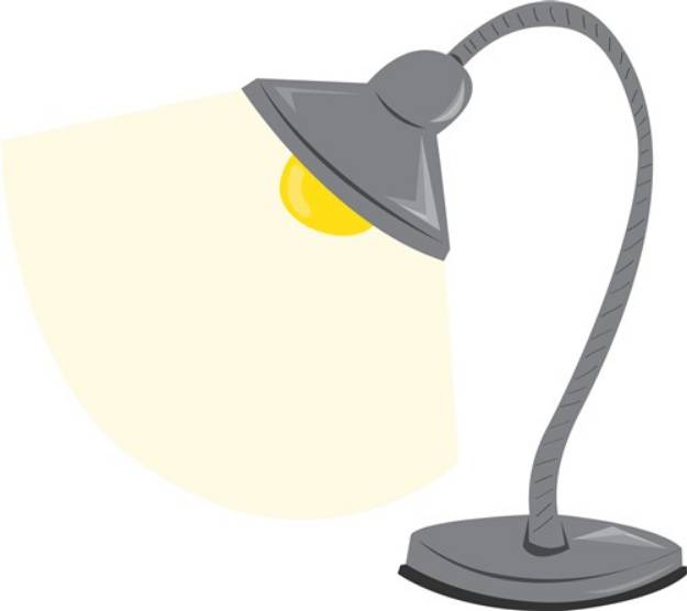Picture of Desk Lamp SVG File
