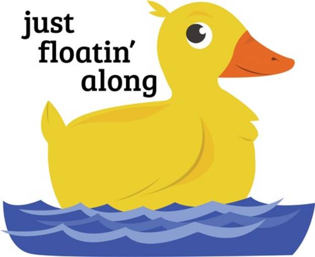Picture of Floatin Along SVG File