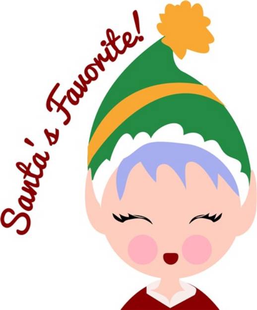 Picture of Santas Favorite SVG File