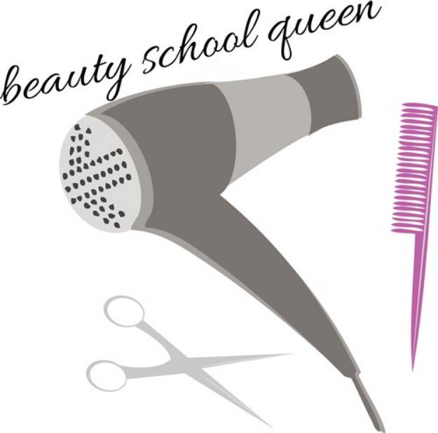 Picture of Beauty School SVG File