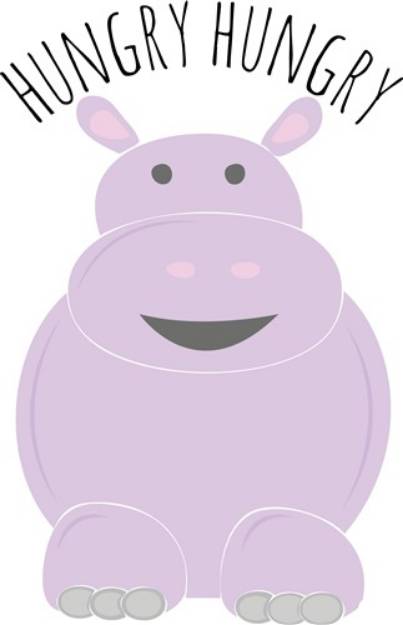 Picture of Hhungry Hippo SVG File