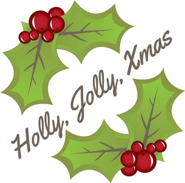 Picture of Jolly Xmas SVG File