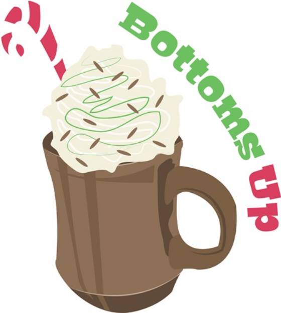Picture of Bottoms Up SVG File
