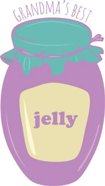 Picture of Grandmas Jelly SVG File
