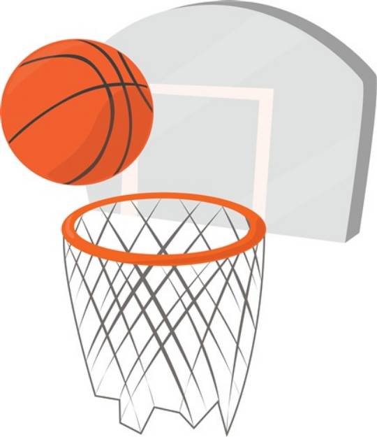 Picture of Basketball Net SVG File