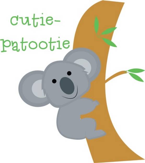 Picture of Cutie Patootie SVG File